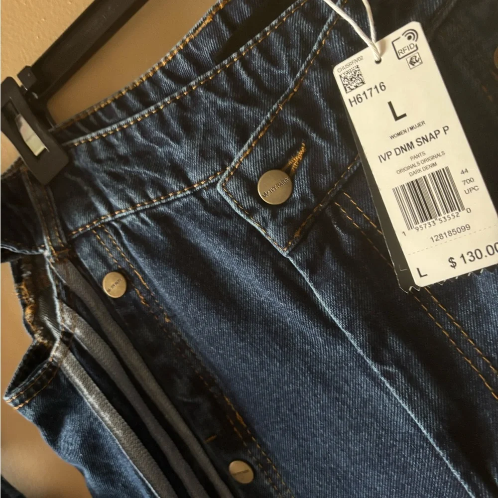 IVY PARK Blue Denim Overalls Cowboy Carter - Picture 6 of 10